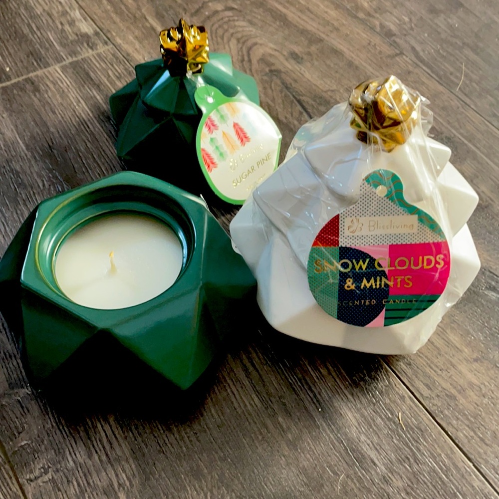 Christmas Tree Candle set